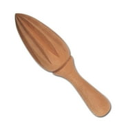 Popvcly Creative Wooden Lemon Squeezer Hand Press Manual Juicer Fruit Juice Fast Handle Press Multifunctional Tool Wood Color