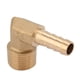 thumbnail image 1 of Latón 2 Unid/set G3/8 Rosca Macho Codo De Latón Lengüeta Para Manguera Conector De Acoplamiento Adaptador De Junta De 8mm, 1 of 7