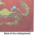 thumbnail image 5 of Seafood Sandwich Crab Shrimp Crawfish Glass Cutting Board 12 in x 15 in, 5 of 5