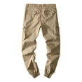 thumbnail image 5 of NIEWTR Mens Casual Joggers Pants Cotton Drawstring Chino Cargo Pants for Men Workout Sweatpants Casual Long Trousers (Khaki,3XL), 5 of 5