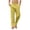Yellow, variant on Guluxicc Mens Yoga Pants Elastic Waist Pants Lightweight Relaxed Fit Casual Gym Workout Trousers with Pockets