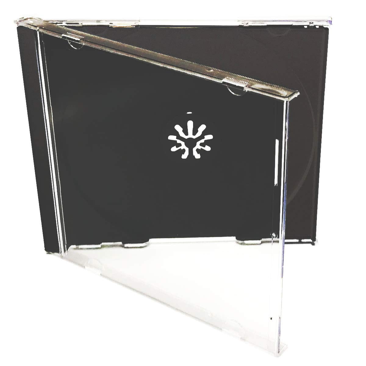 Standard Black CD Jewel Case Premium, 50 Pack