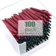 thumbnail image 3 of deegtran Pens Bulk, 200 Pack No Bleed Green Barrel Click Pens, Wholesale Retractable Ballpoint Pens, Pens Medium Point, Smooth Ink Pens, 1.0MM Black Ink, 3 of 6