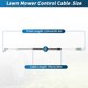 thumbnail image 4 of Cable de control Unique Bargains No. 115-8435/290-941 para cortadoras de césped Toro 20332 20333 20334 20337 20340 20352 20363 20372 20373 20374 20376, 4 of 7