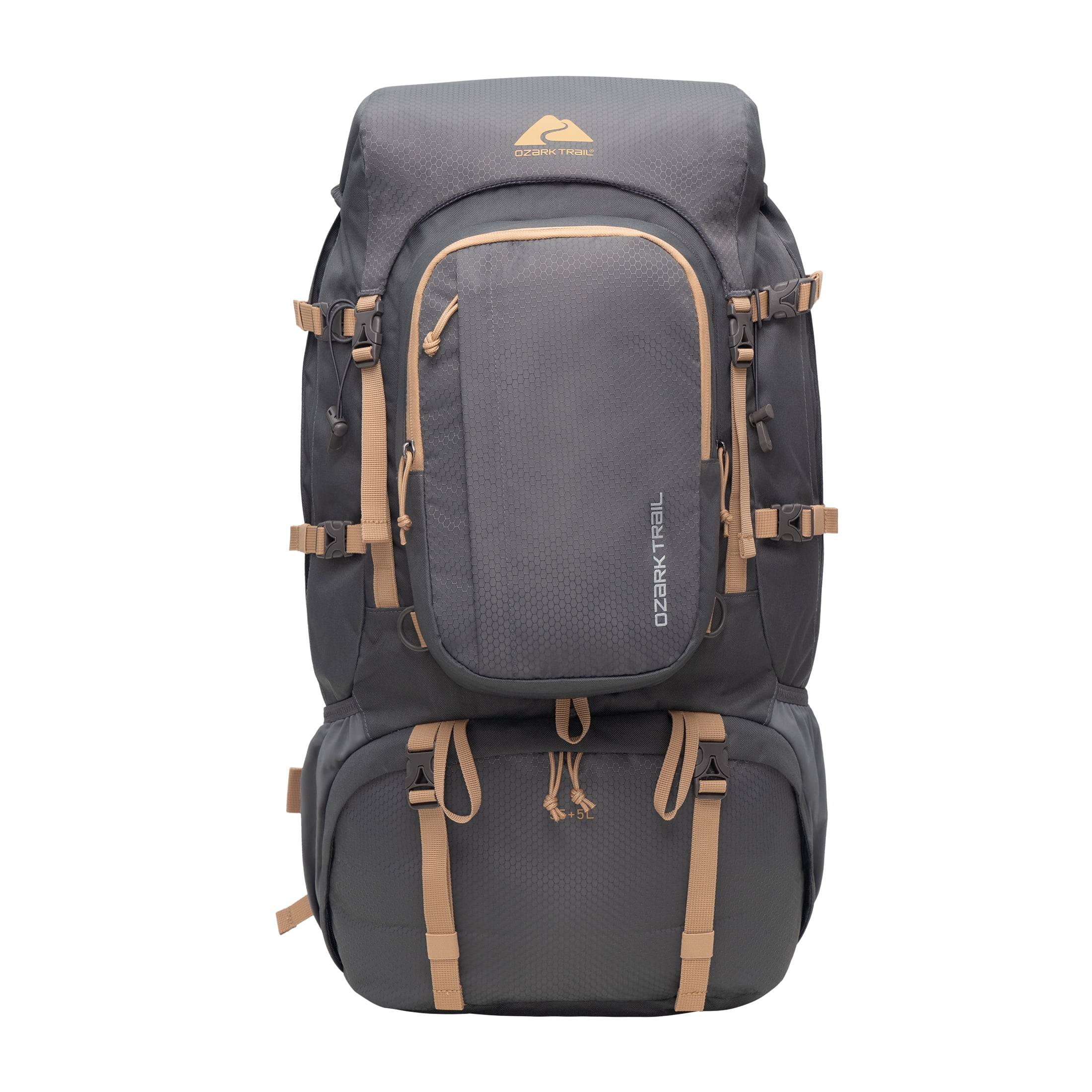 DURATON Hiking Backpack 50L, Water Resistant Light-Weight Day Pack