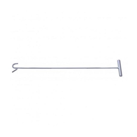 United Pacific 90012 Fifth Wheel Pin Puller, 31", Chrome, with Hook