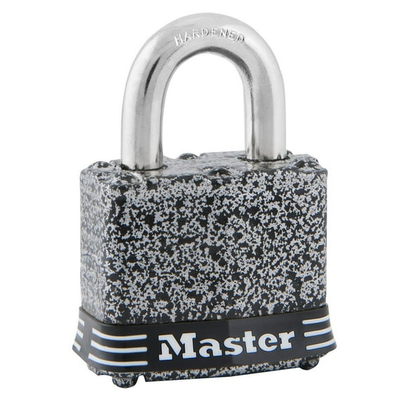 Master Lock 380D Wide Rust-Oleum® Certified Laminated Steel Pin Tumbler Padlock