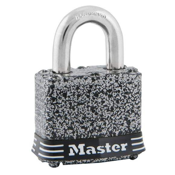 Master Lock 380D Wide Rust-Oleum® Certified Laminated Steel Pin Tumbler Padlock