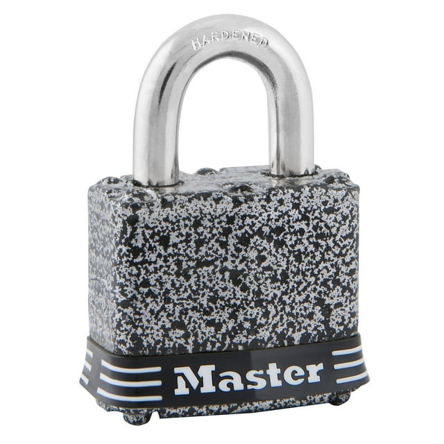 Cadenas à goupille en acier laminé certifié Master Lock 380D Wide Rust-Oleum®