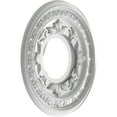 thumbnail image 4 of Ekena Millwork 10"OD x 3 1/2"ID x 3/4"P Baltimore Thermoformed PVC Ceiling Medallion (Fits Canopies up to 4 1/4"), Bright Coat Aluminum, 4 of 10