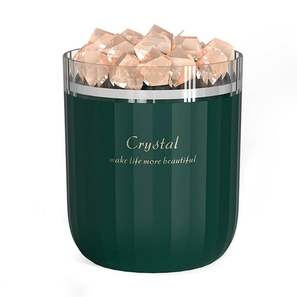 Recargable Cristal Sal Piedra Humidificador Temporizador De Apagado Automático Viento Aromaterapia Humidificador Regalo Yuarrent HA041524-03