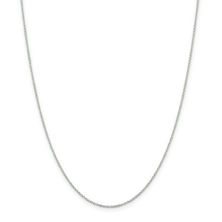 - 925 Sterling Silver 1.25mm Link Cable Chain Necklace 24 Inch Pendant Charm Round Fine Jewelry Ideal Gifts For Women Gift Set From Heart