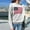 White, variant on WTXUE Pullover Crewneck Sweatshirt Knit Sweater American Flag Sweater Striped Star Sweaters Sweatshirt Knitted Loose Pullover Soft Sweaters Oversized Sweatshirt Long Sleeve Pullover White Xl