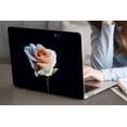 thumbnail image 3 of KSK KAISHEK Hard Shell Compatible MacBook Pro 15" with Retina Display Touch ID + Black Keyboard Cover Model: A1990/A1707 (Flower 0907), 3 of 5