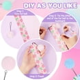 thumbnail image 3 of Marcador Outus Kawaii para niños con pompón y regla, 24 unidades, 3 of 6