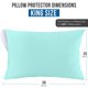 thumbnail image 3 of Protectores de almohada Utopia Bedding, impermeables, tamaño king (paquete de 2), 3 of 7