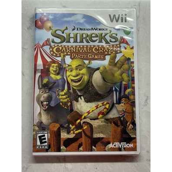 Pre-Owned Activision SHREKS CARNIVAL CRAZE WII