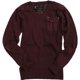 thumbnail image 1 of Marc Ecko suéter de punto de cadete con cuello en V para hombre, rojo, grande, 1 of 1