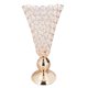 thumbnail image 1 of Candelabro de cristal alto ANGGREK estilo elegante para bar hotel dormitorio, 1 of 8
