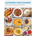 thumbnail image 4 of Midea 12-in-1 Electric Pressure Cooker, 6 Quarts, 12 Presets, Multi-Functional Programmable Slow Cooker, Rice Cooker, Steamer, Sauté Pan, Yogurt Maker, and More, Stainless Steel, 4 of 5