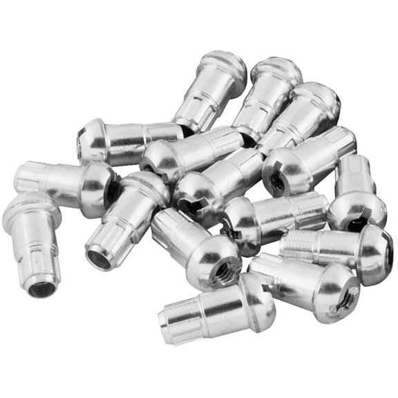 Excel Pro Series 8G Gauge Spline Drive Spoke Nipple Set 16-piece (SDN-16S8L)