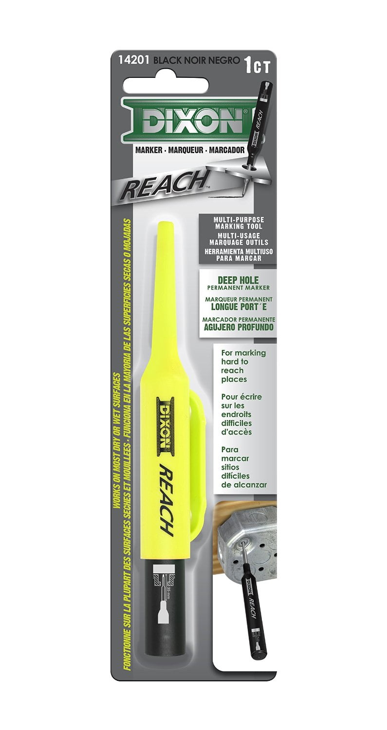 Dixon Reach Black Fine Tip Permanent Marker 1 pk