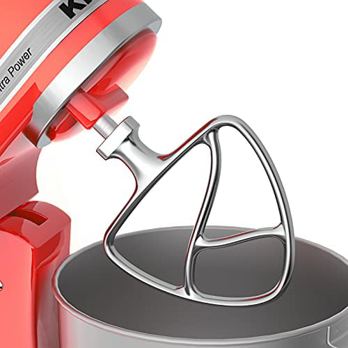 Hvert år skuffe Imponerende Kitchenaid Paddle Attachments for Kitchen Aid Tilt-Head Stand Mixer 4.5-5  Quart/Replacement Parts for Flat flex edge scraper Beater/Polished  Stainless Steel Accessories/No coating/Dishwasher Safe - Walmart.com