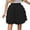 Black, variant on Vedolay Skirt for Summer Skirt for Women Beach Ruched Front Tropical Skirt with Slit,Black M