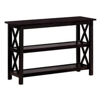 Rachelle 2-shelf Wood Entryway Console Table Deep Merlot
