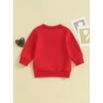 thumbnail image 4 of Toddler Baby Girl Boy Valentines Day Outfits MR. Steal Your Heart Sweatshirt Pullover Top Spring Valentines Clothes, 4 of 8