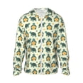 thumbnail image 2 of Lsque Cartoon Turtles UPF 50+ Lightweight Sun Protection Men's Women's Long Sleeve Shirt, Hoodie Performance -Small, 2 of 9