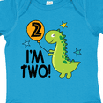 thumbnail image 4 of Inktastic 2nd Birthday Dinosaur 2 Year Old Boy Boys or Girls Baby Bodysuit, 4 of 5
