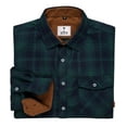 thumbnail image 3 of Geeksport Mens Shirts Button Down Regular Fit Long Sleeve Plaid Flannel Casual Shirts, 3 of 6