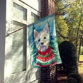 thumbnail image 6 of Westie Christmas House Flag 28 in x 40 in, 6 of 7