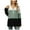 Green, variant on Sexlip Womens Casual Half Zip Hoodies Trendy Loose V Neck Color Block Sweatshirt Long Sleeve Ribbed Tops Green M