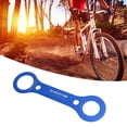 thumbnail image 5 of YAHHU Bicycle Front Fork Wrench Integrated Hollow Aluminium Alloy Disassembly Spanner for Road Bike Bottom Bracket Maintenance, 9.8 inches / 25 cm Length, Lightweight Hand Tool, 5 of 9