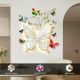 thumbnail image 4 of 3D Butterflies Wall Decor 24 Pcs–Removable Decorative Wall Decals for Living Room,Birthday&Party,Home Decoration, 4 of 7