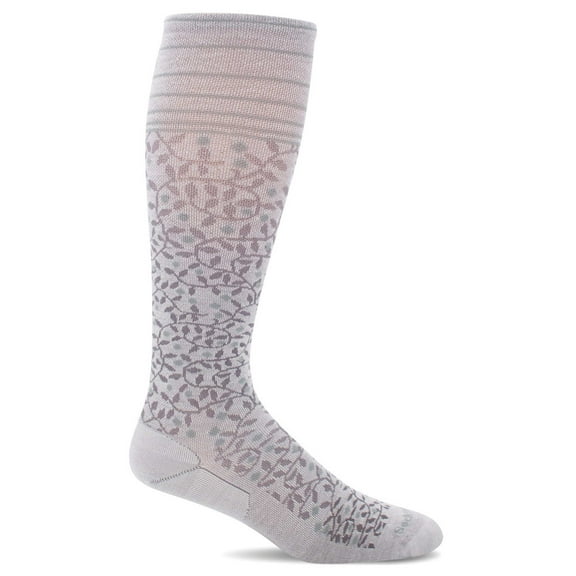 Sockwell Women's New Leaf Firm Graduated Compression Socks Medium/Large Natural