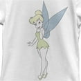 thumbnail image 2 of Girl's Peter Pan Tinker Bell Classic Portrait  Graphic Tee White Small, 2 of 4