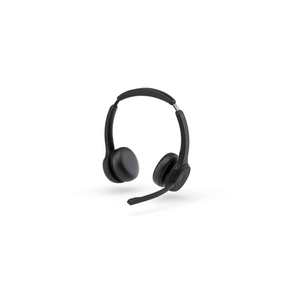 Cisco 722 Wireless Headsets Dual On Ear Bundle - Carbon Black