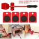 thumbnail image 2 of Kit para mover muebles pesados ​​sin esfuerzo, mueve muebles con ruedas, kit de palanca y carro para muebles, 1 barra de elevación y 4 ruedas móviles, jugo, 2 of 5