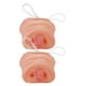 thumbnail image 1 of ColoMX 2 piezas de la máscara de la nariz de cerdo de látex adultos realista máscara de la nariz de cerdo para vestir para la fiesta de halloween accesorios de disfraces animales, 1 of 7