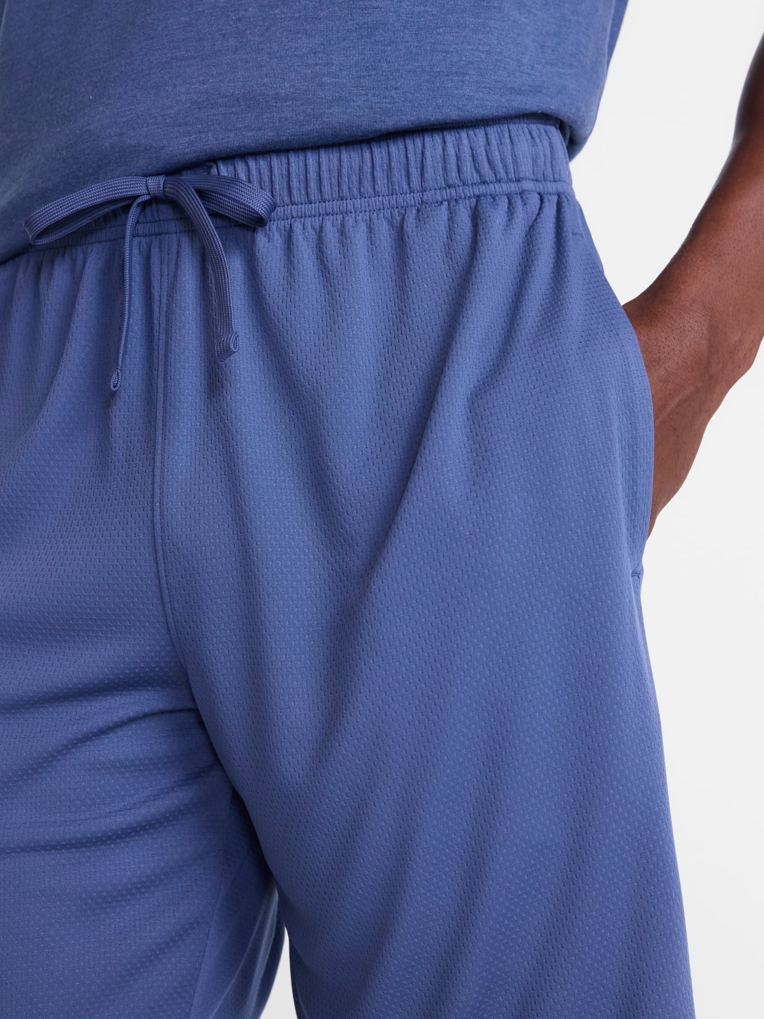 Athletic Works Men's and Big Men's Active Mesh Shorts, 9" Inseam, Sizes XS-5XB