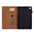 thumbnail image 5 of SaniMore for Samsung Tab S6 Lite (SM-P610/P615) 10.4" 2020 Case, Auto Sleep/Wake, PU Leather Magnetic Wallet Cover with Card Slot & Kickstand Pencil Holder Shockproof Protective Shell, Brown, 5 of 7