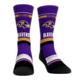 thumbnail image 3 of Unisex Rock Em Socks Lamar Jackson Baltimore Ravens 3-Pack Crew Socks Set, 3 of 4