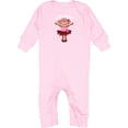 thumbnail image 2 of Inktastic Monkey 1st Birthday 1 Year Old Girl Baby Romper Coveralls, 2 of 4