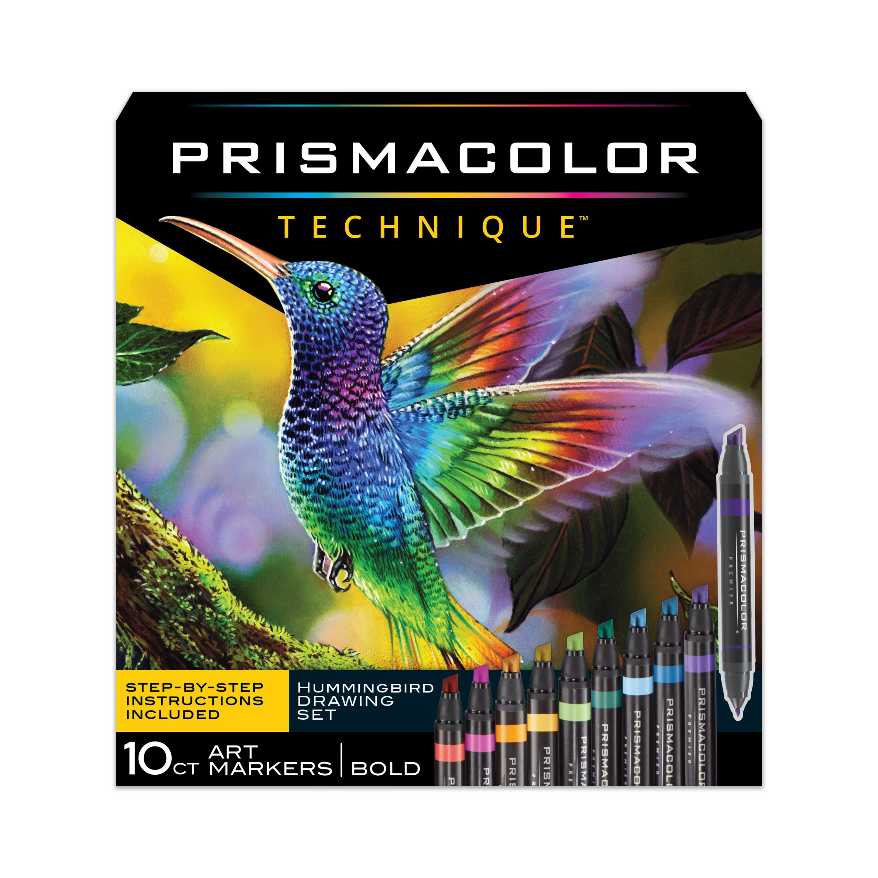 Prismacolor Technique Double-Ended Art Markers, Drawing Tutorials