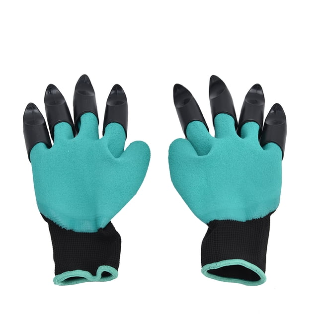 Guantes de jardinería Guantes de excavación rápida con garra de plástico para plantar en invernaderos domésticos