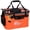 Orange-6 Gallon, variant on Foldable Transparent Top Cover - Multifunctional Minnow Bucket Live Fish Container Outdoor Camping Fishing Bag (black 6 Gallon)