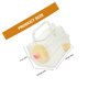 thumbnail image 2 of AURARMLET Transportadora Para Hámster Y Pequeños Con Material Resistente Color Amarillo, 2 of 7